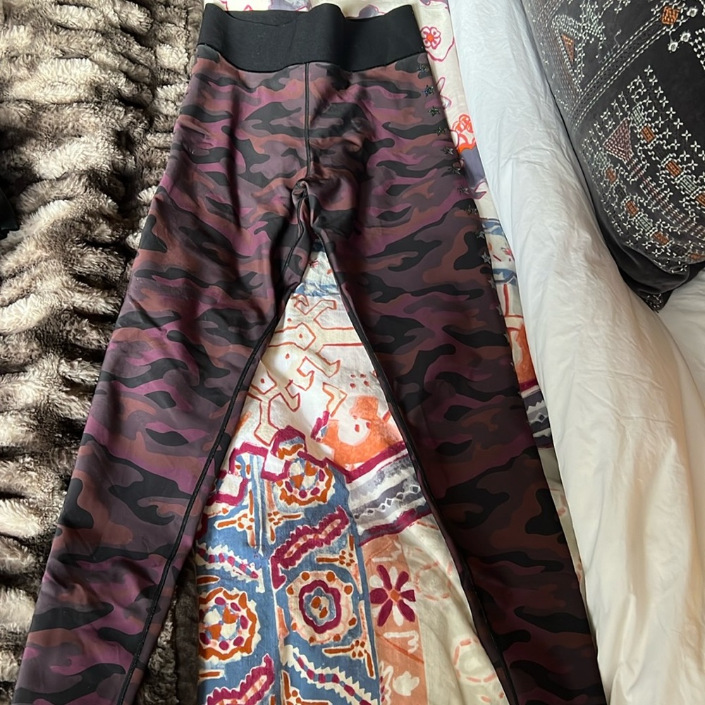 Ultracor high waist camo star leggings